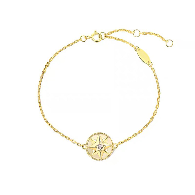 Ardeen Pearl Star Duo Bracelet