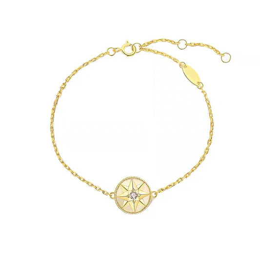 Ardeen Pearl Star Duo Bracelet