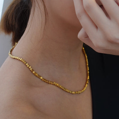 Lochlan Cluster Gold Chocker