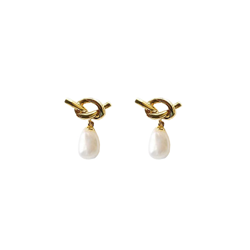 Esen Knot Drop Earrings