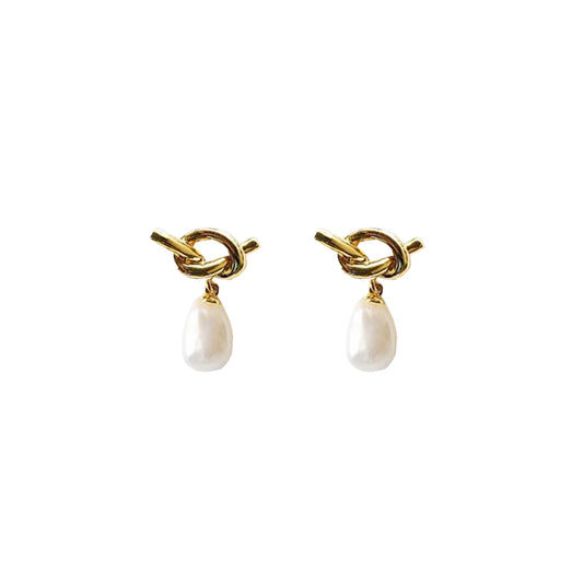 Esen Knot Drop Earrings