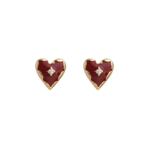 Red Sweetzer Earrings