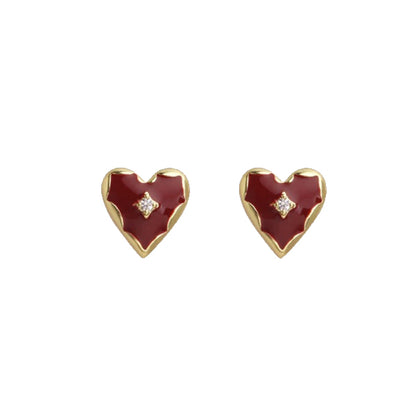 Red Sweetzer Earrings